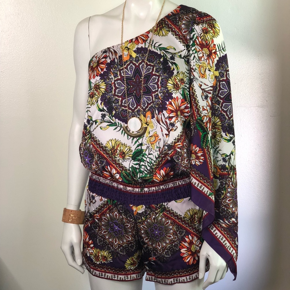 Gorgeous multi colored Arden B romper